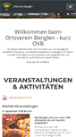 Mobile Screenshot of ortsvereinbenglen.ch